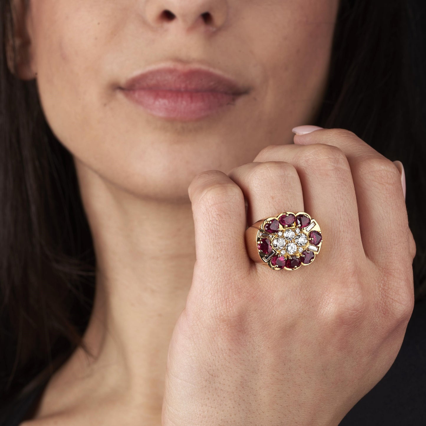 Moroni Ruby Ring