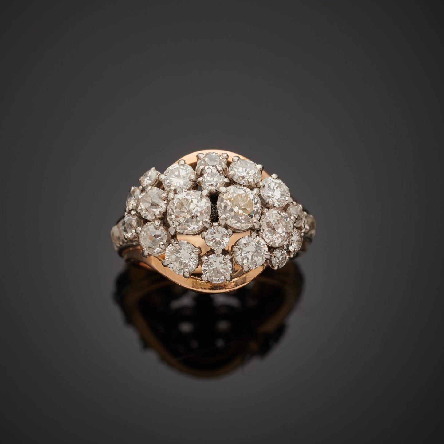 Vintage Cluster Ring