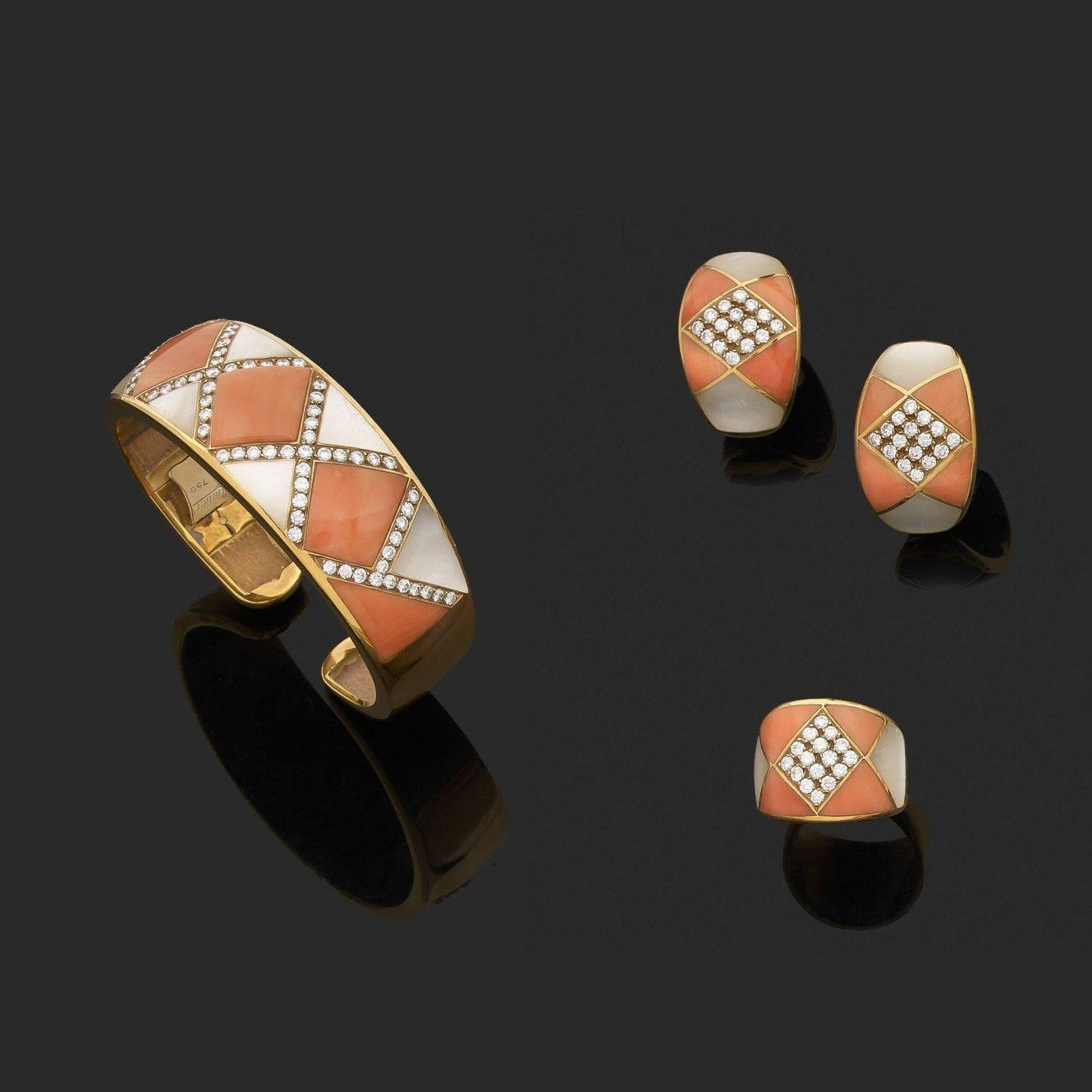 Chilleri Coral Parure