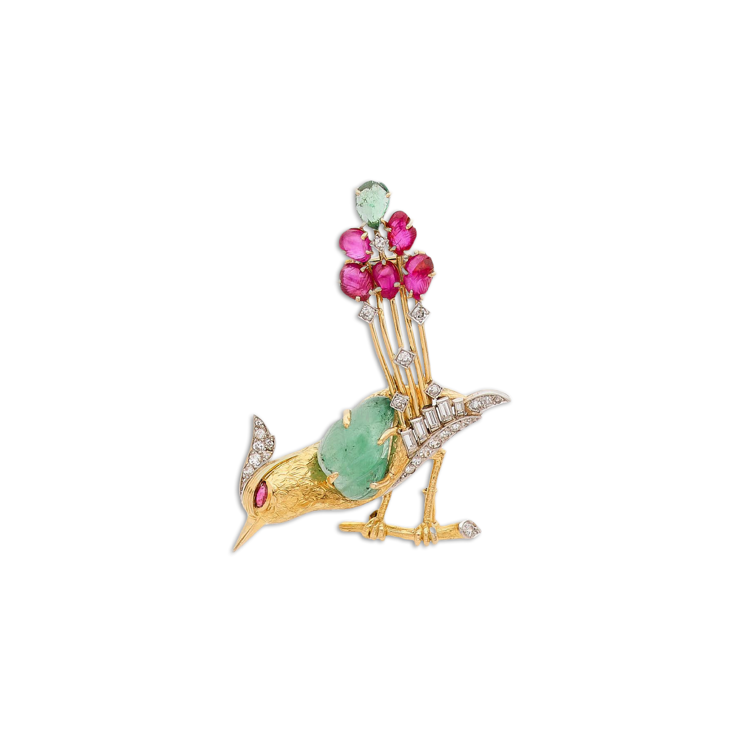 Vintage Bird Brooch