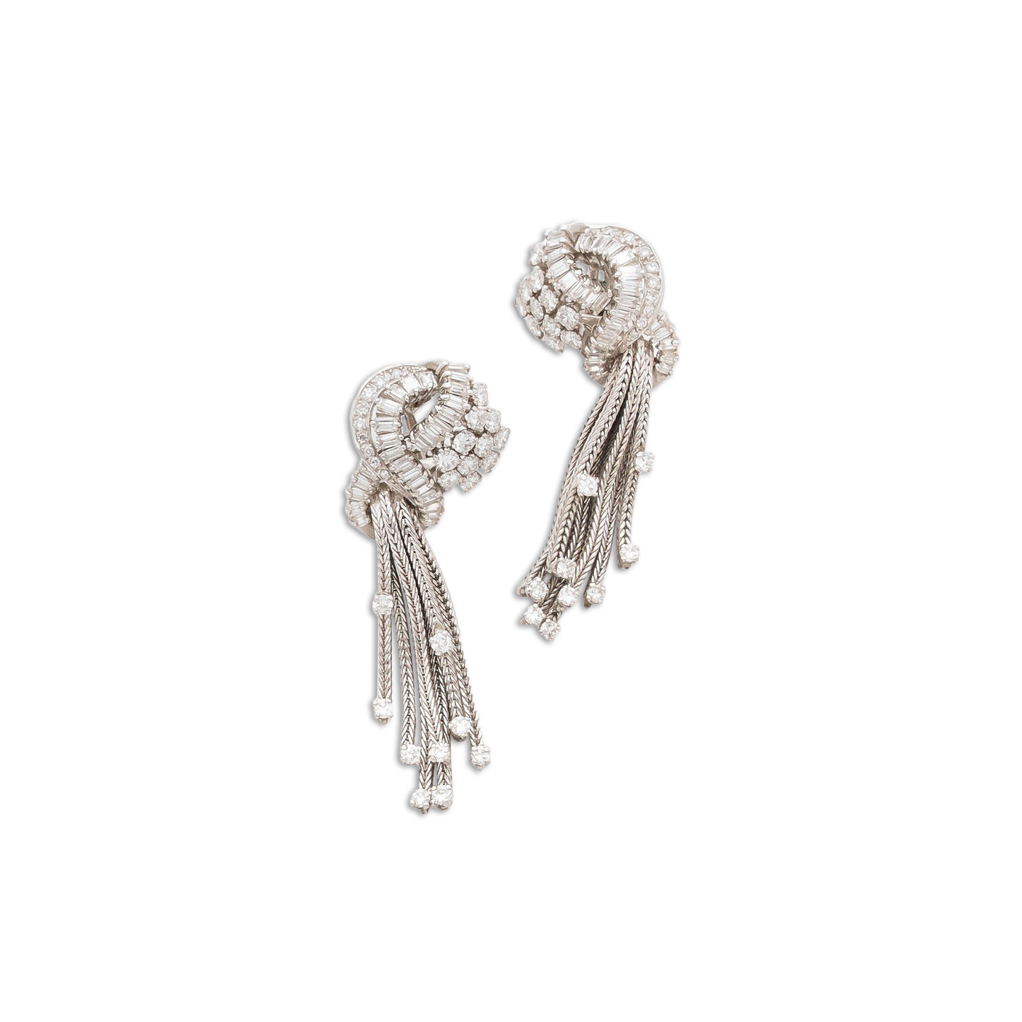 Vintage Diamond Earrings