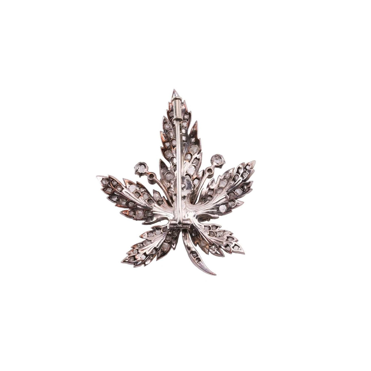 Antique Leaf Brooch