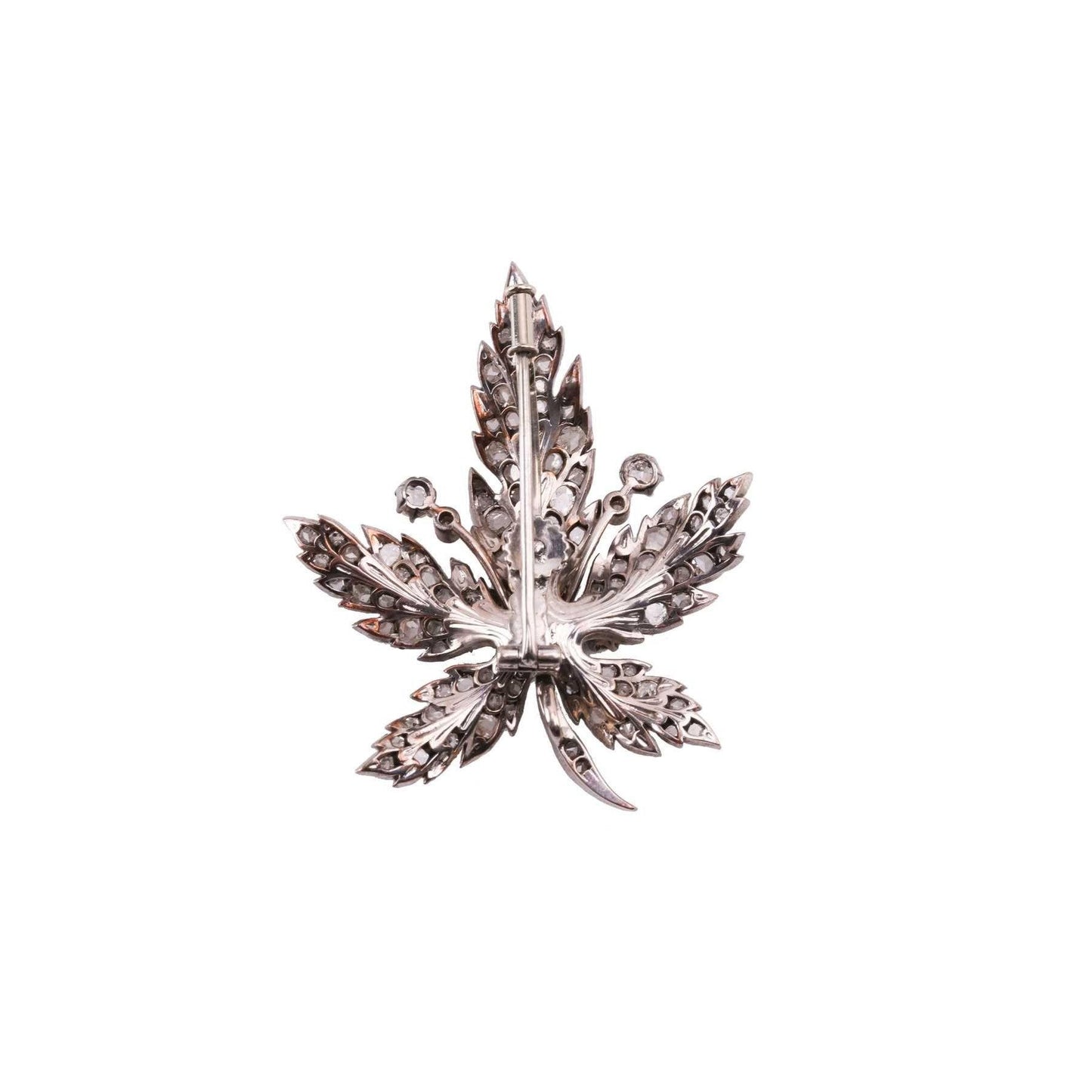 Antique Leaf Brooch
