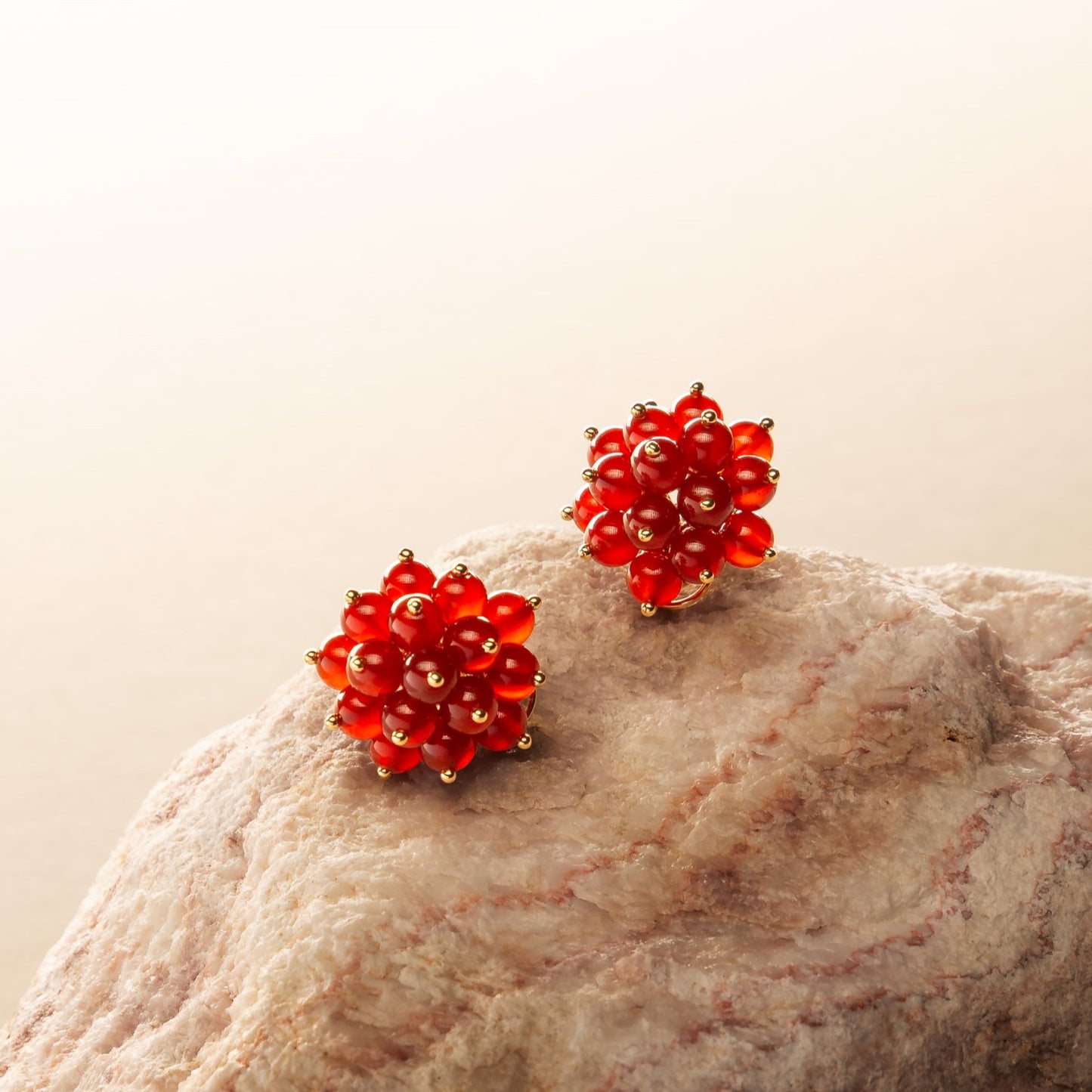 Vintage Carnelian Earrings