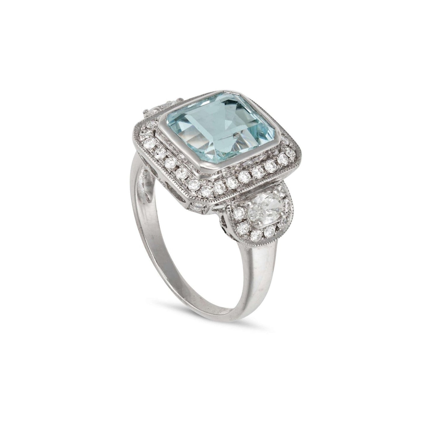 Aquamarine Ring