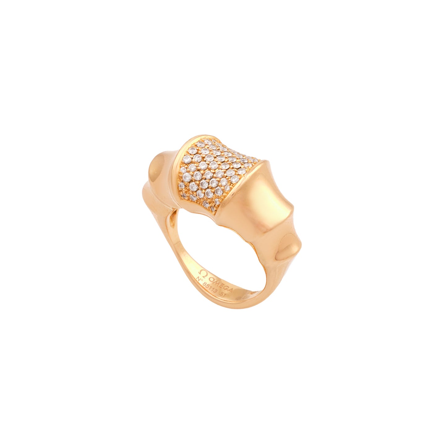 Omega Sea Horse Diamond Ring