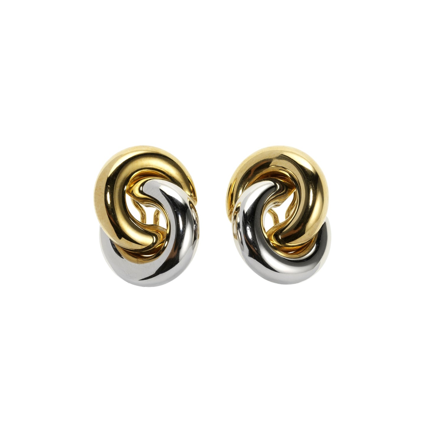 Vintage Bicolor Earrings