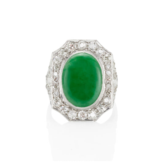 Vintage Jade Ring