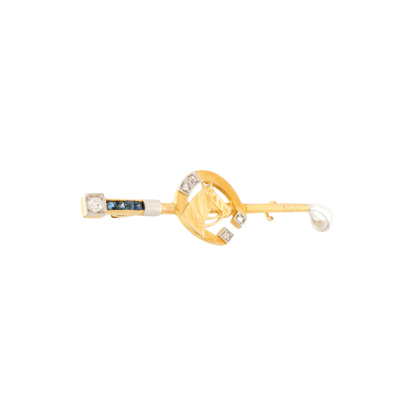 Vintage Horseshoe Brooch