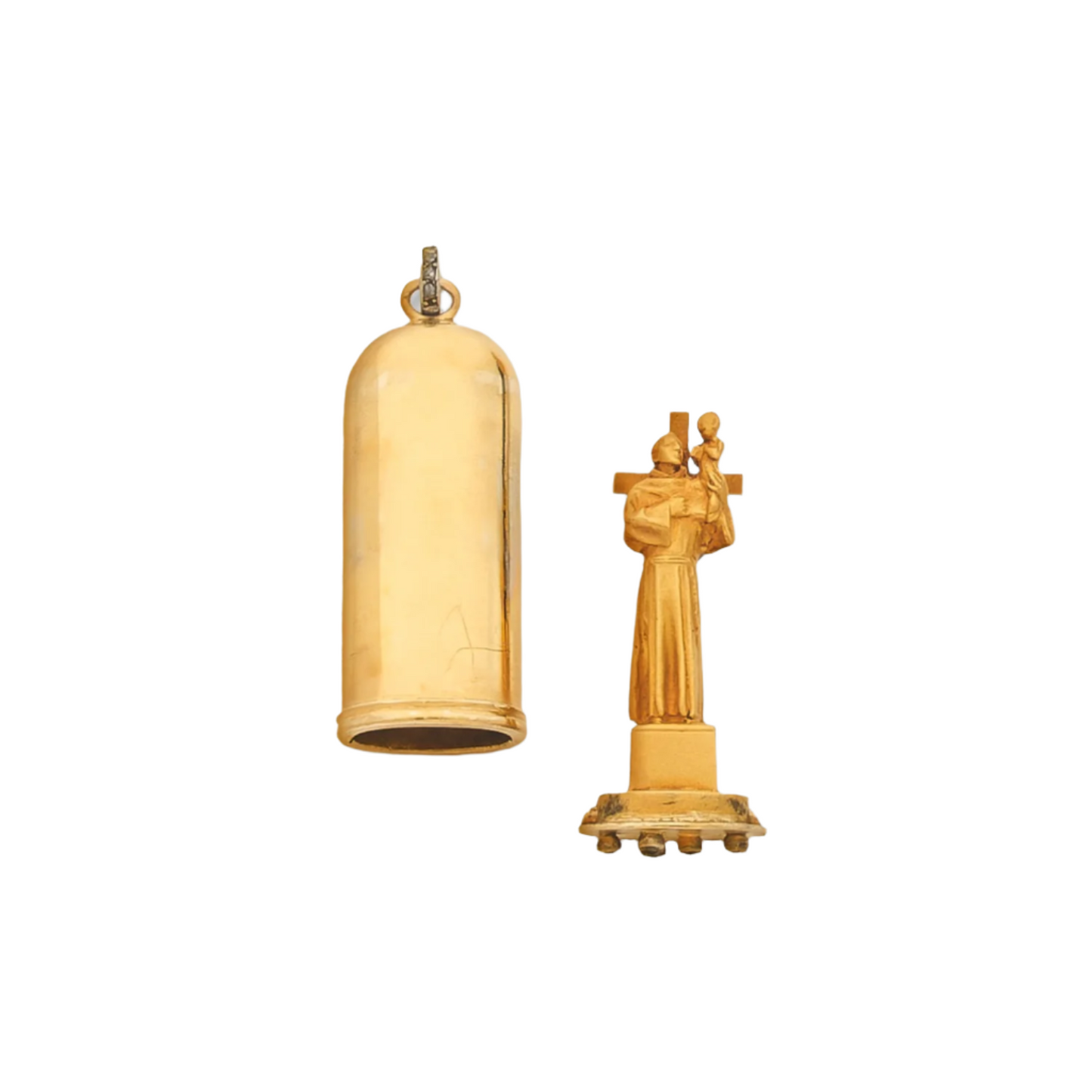 Cartier Antique Saint Anthony Pendant