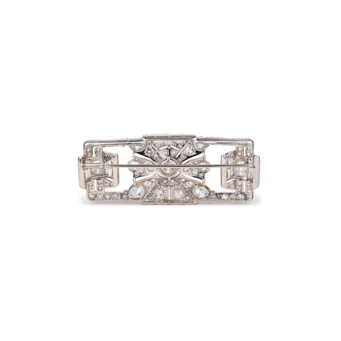 Vintage Art Deco Plaque Brooch