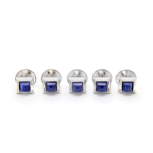 Vintage Lapis Lazuli Shirt Studs