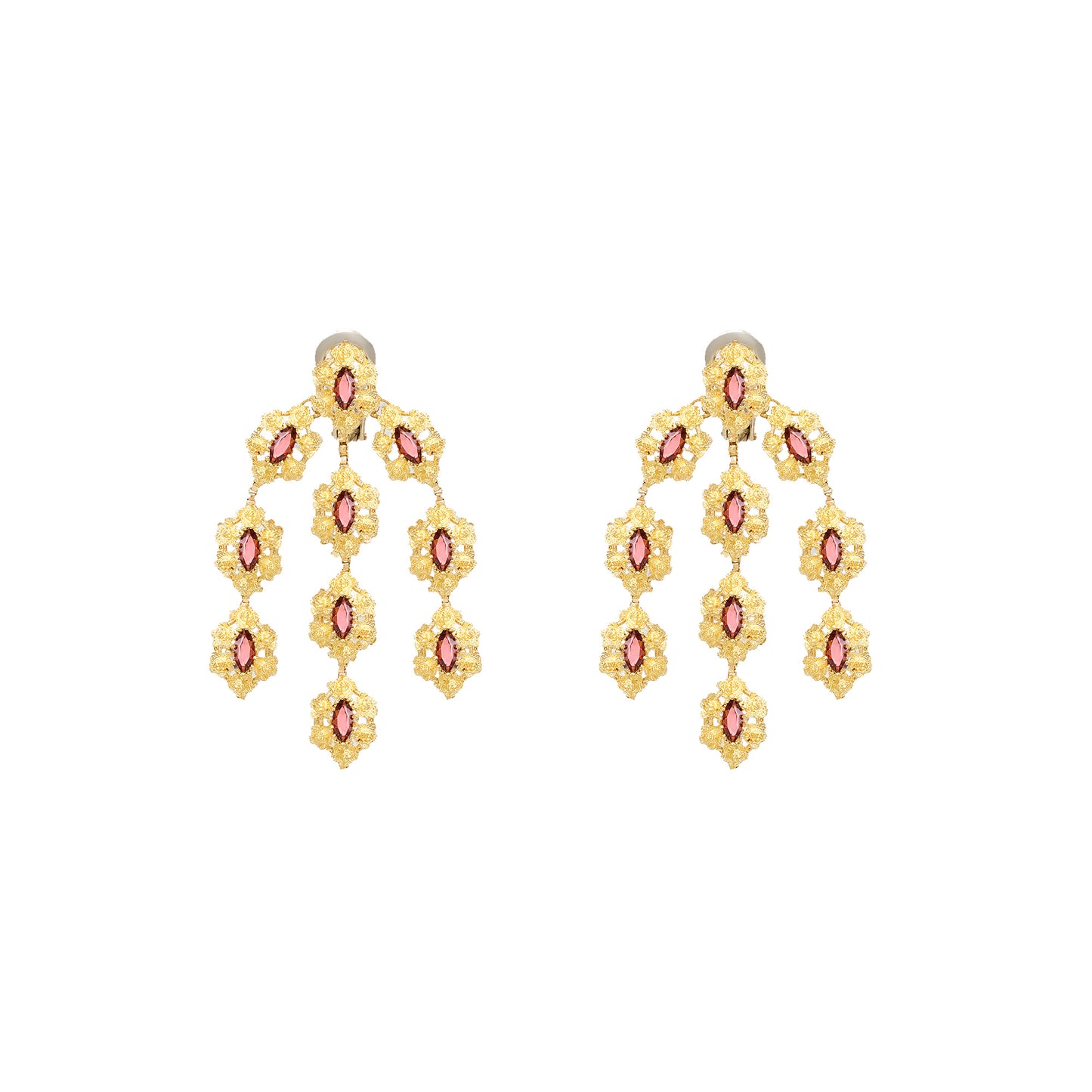 Jean Ete Garnet Earrings