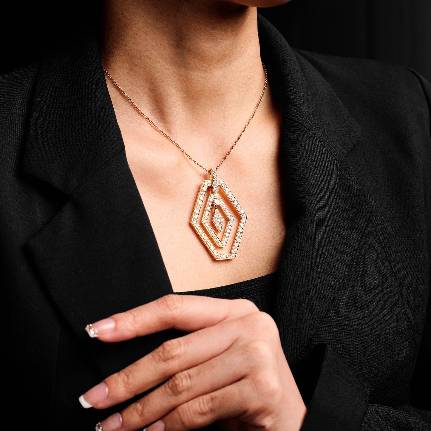 Frohmann Freres Diamond Pendant