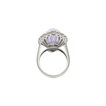 Vintage Lavender Jade Ring