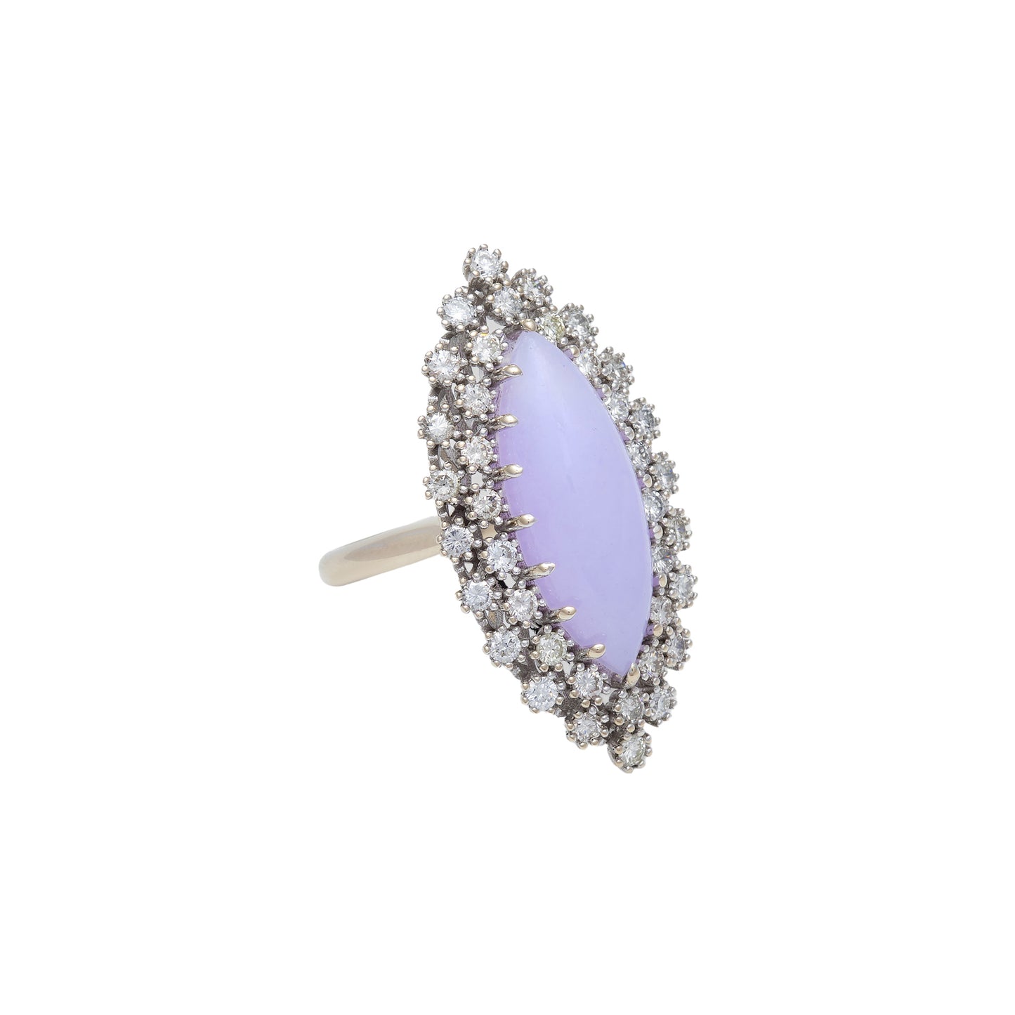 Vintage Lavender Jade Ring
