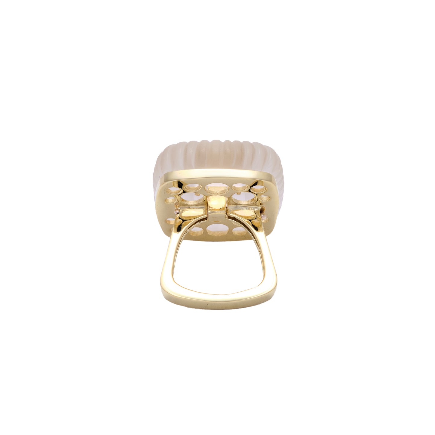 Vintage Rock Crystal Diamond Ring