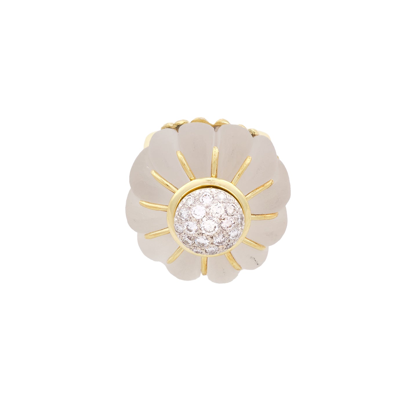La Triomphe Rock Quartz Ring