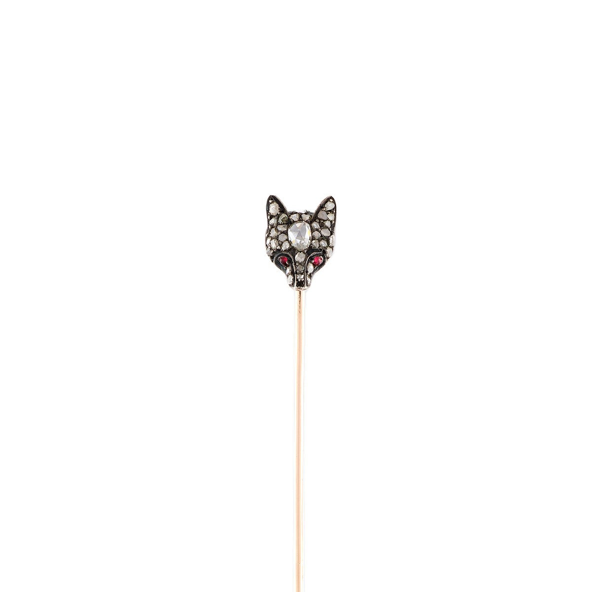 Antique Wolf Pin