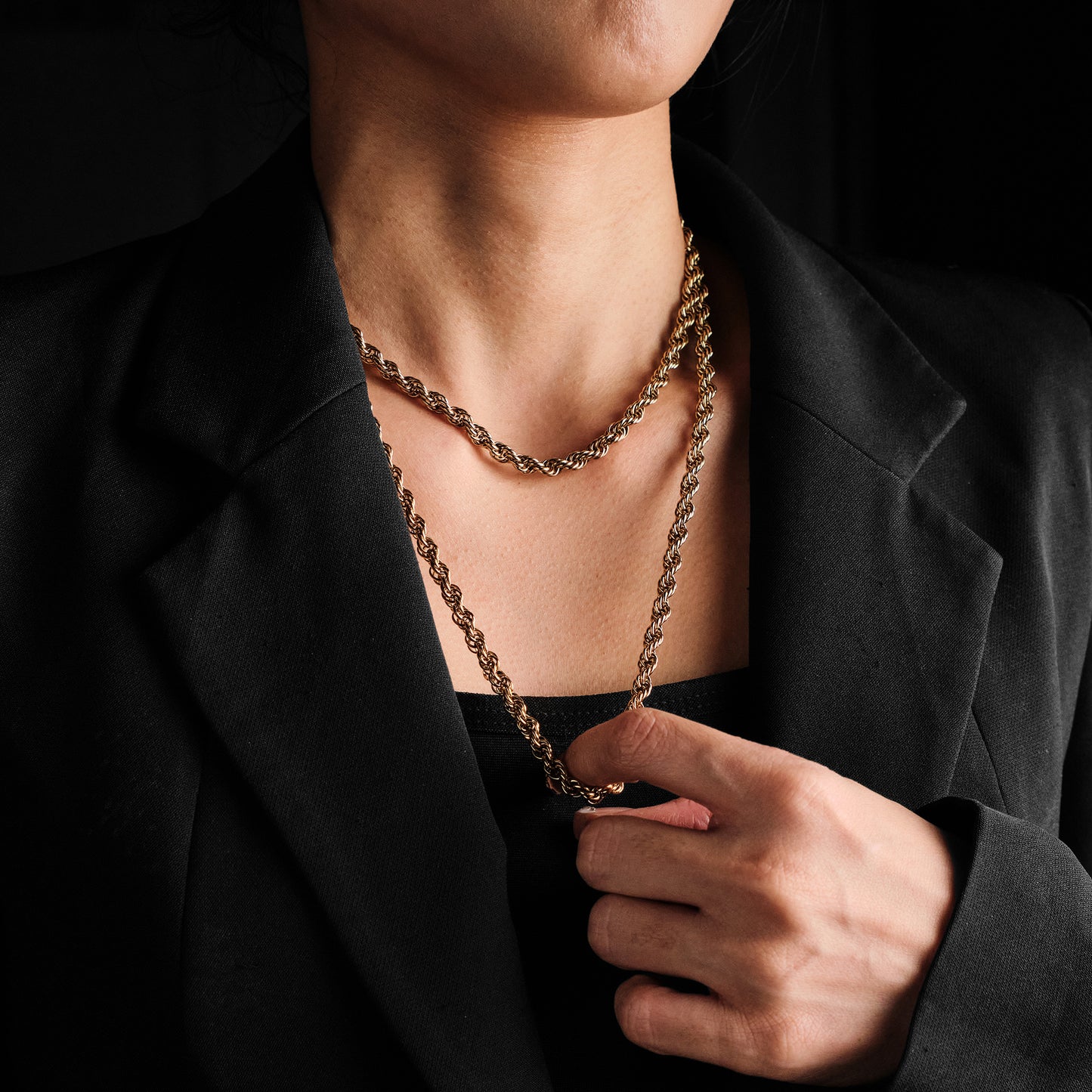 Vintage Rope Twist Chain