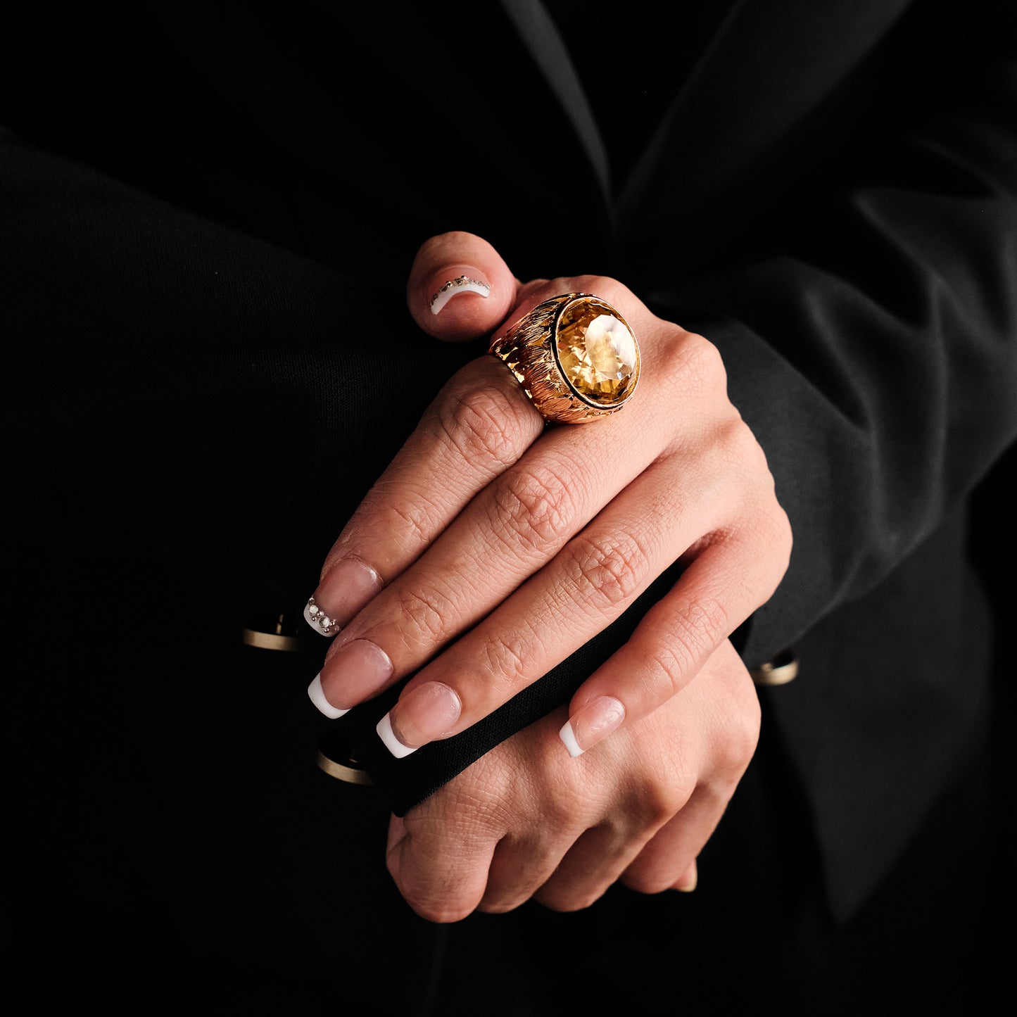 Vintage Citrine Ring