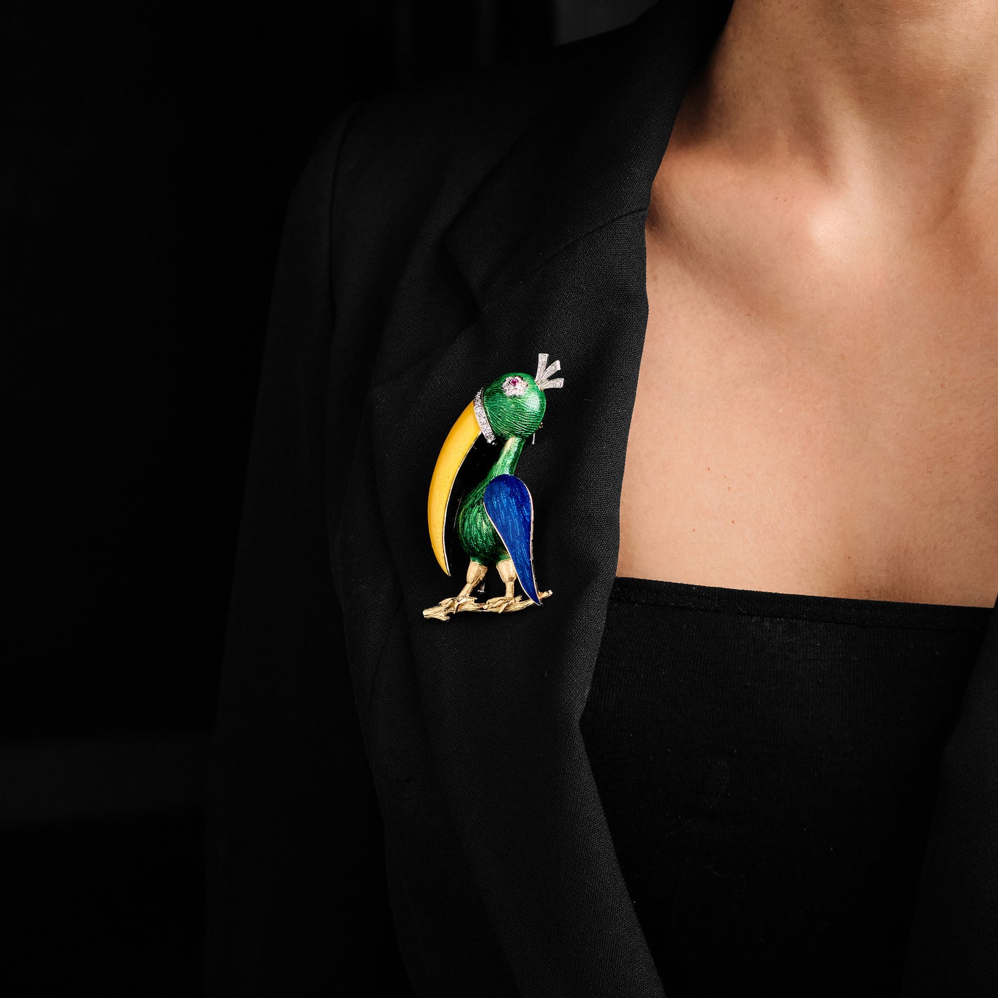 Corletto Bird Brooch