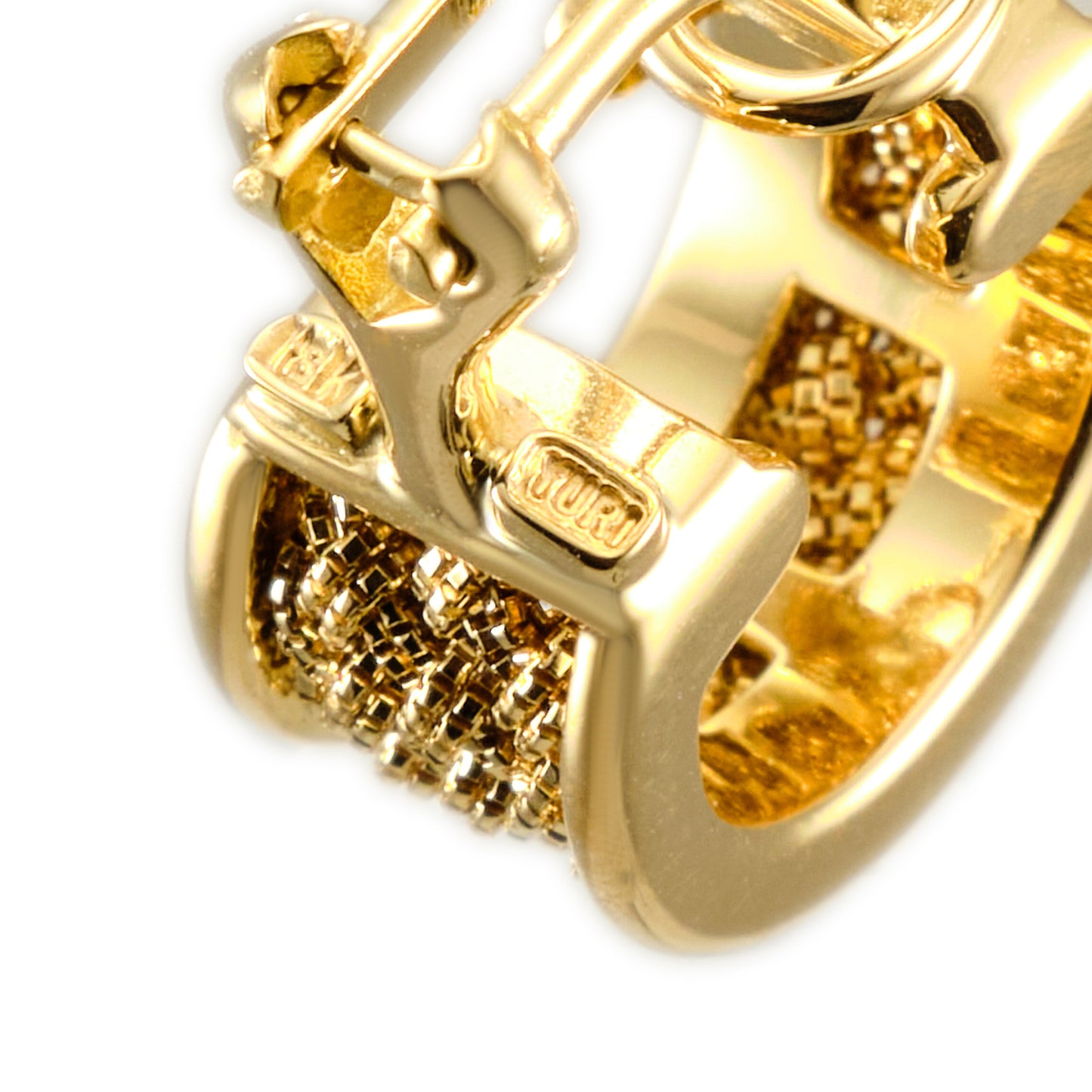 Yuri Ichihashi Gold Earrings