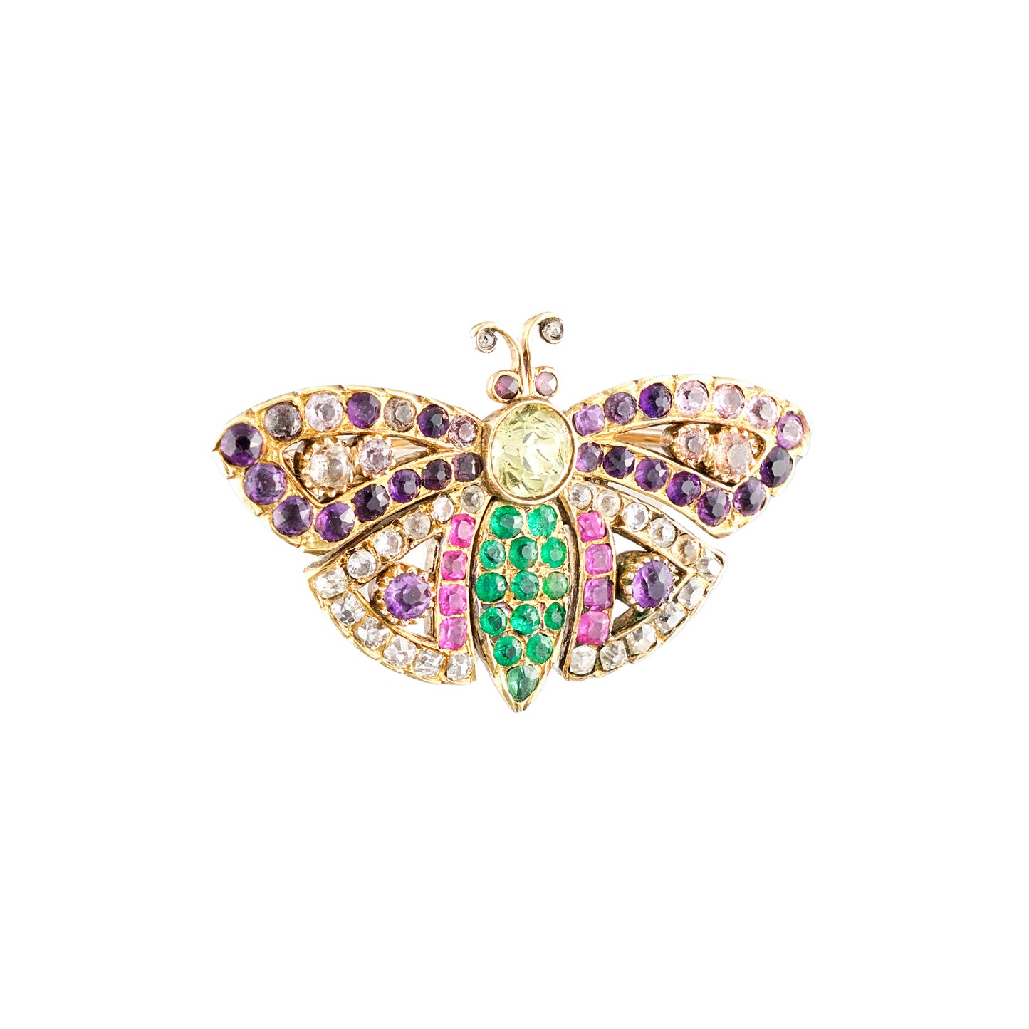 Antique Victorian Butterfly Brooch