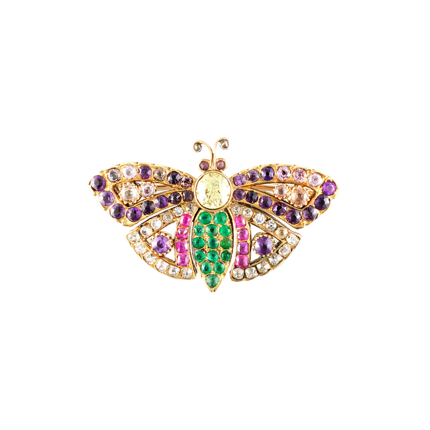 Antique Victorian Butterfly Brooch
