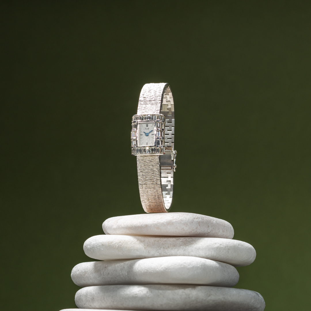 Piaget Lady's Gold and Diamond Wristwatch