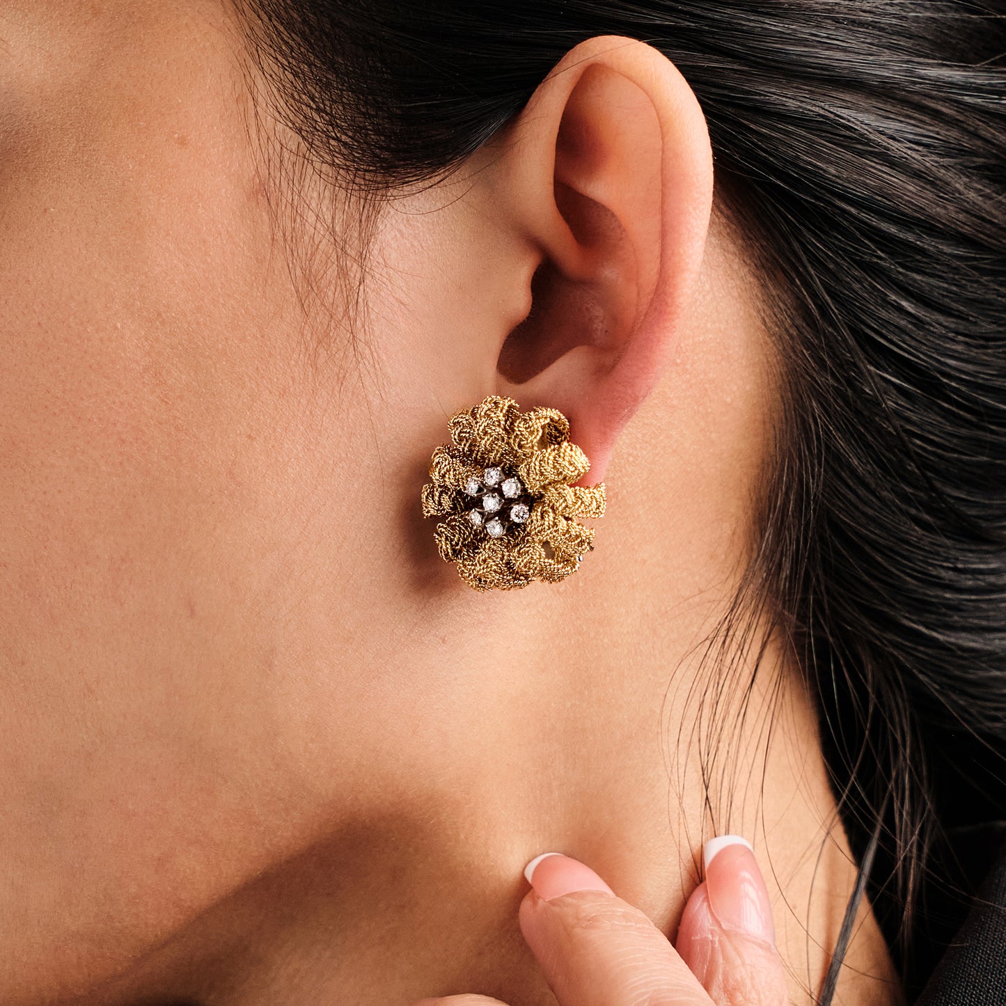 Vintage Flower Earrings