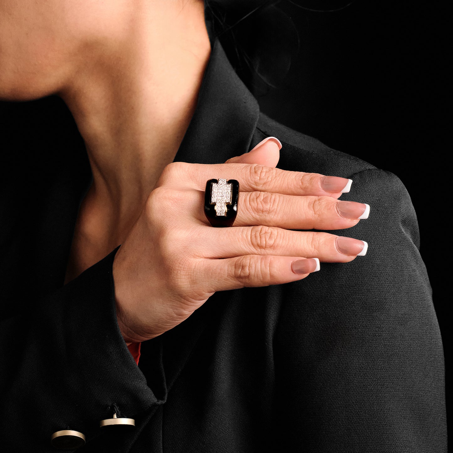 Vintage Onyx Ring