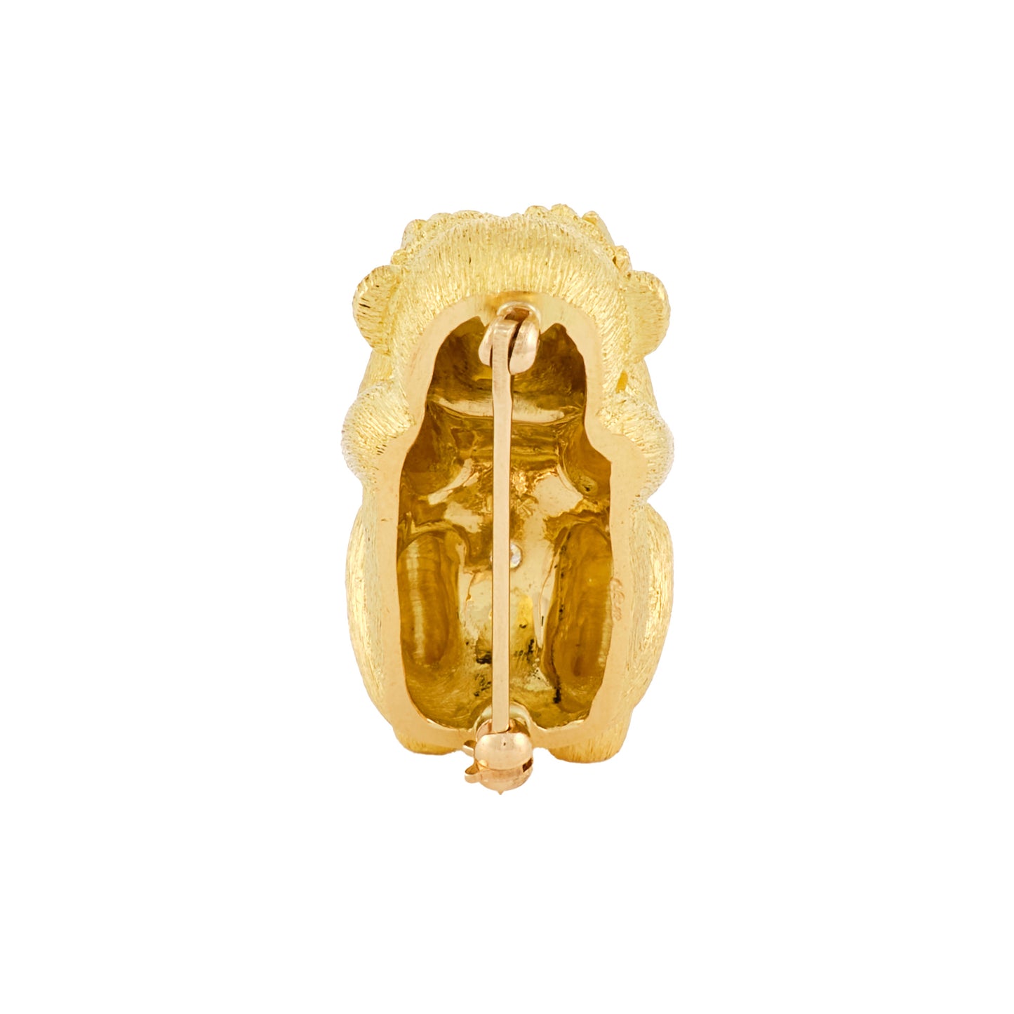 Vintage Three-Monkey Brooch