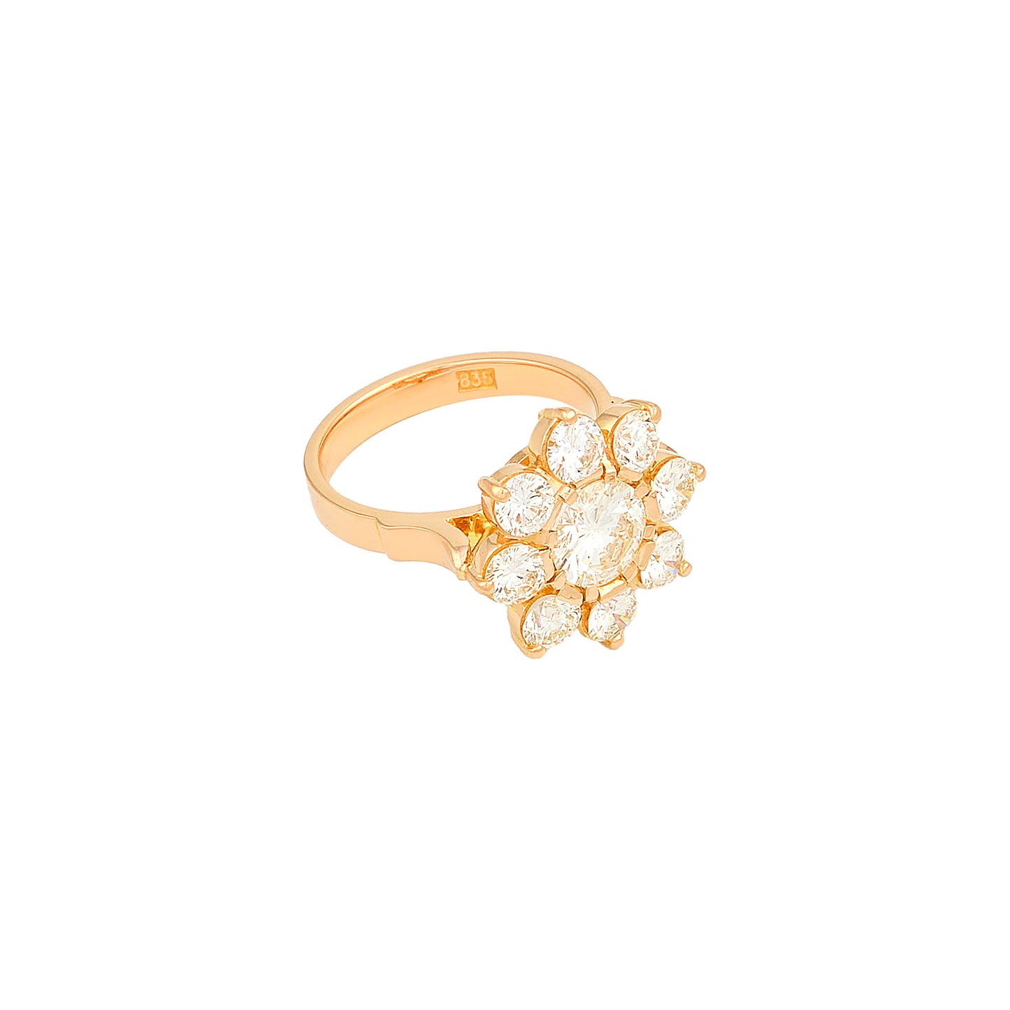 Vintage Cluster Ring