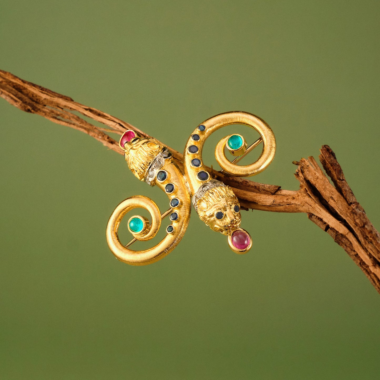 Zolotas Chimera Brooch