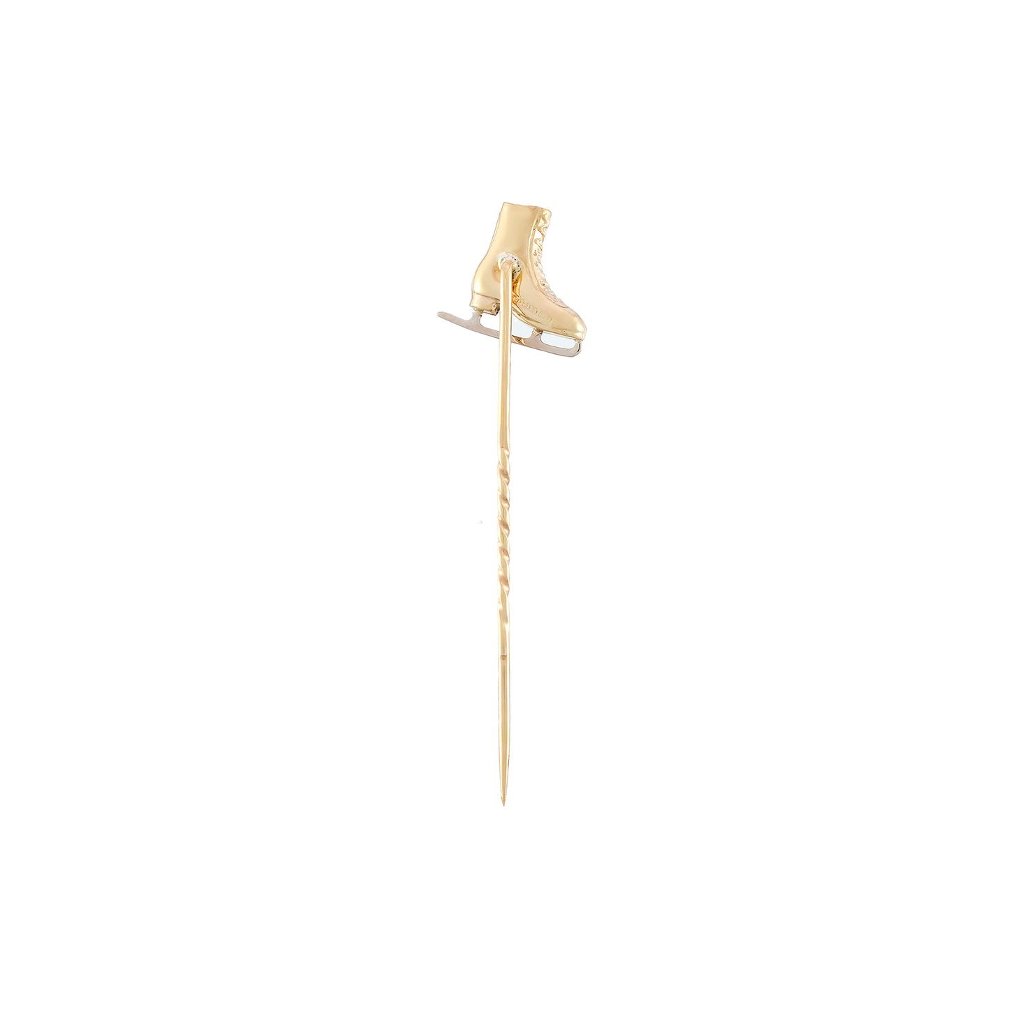 Antique Skating Shoe Stick Pin