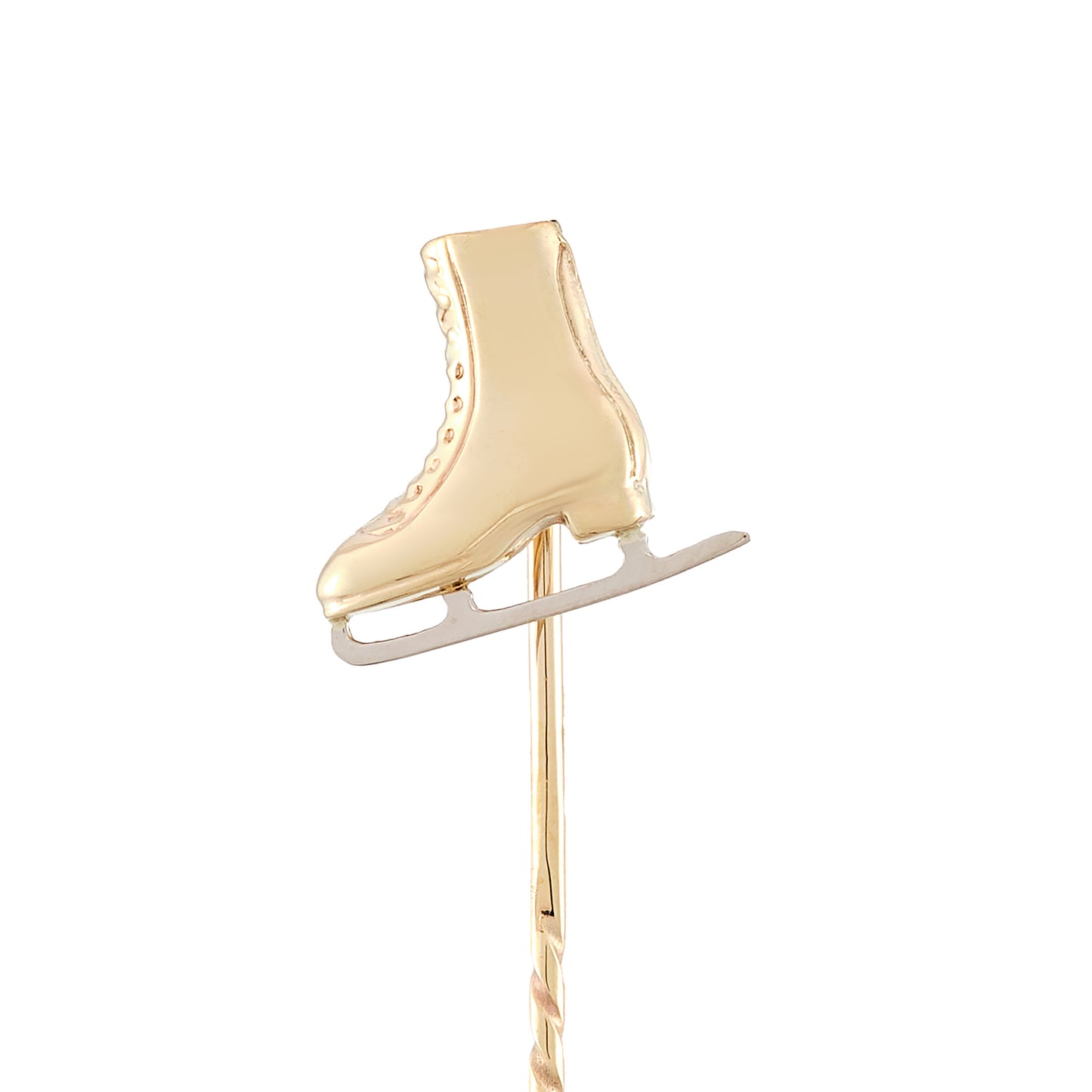 Antique Skating Shoe Stick Pin