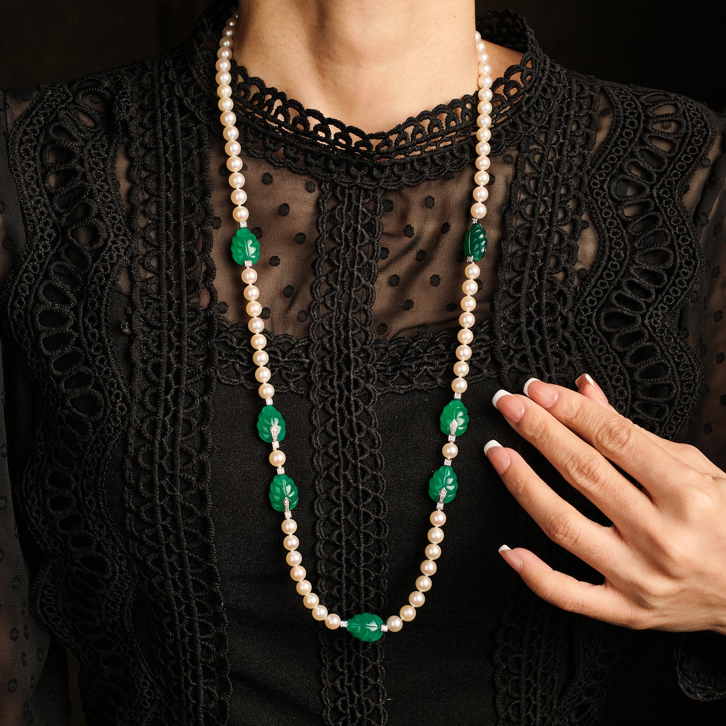 Cartier "Les Indes Galantes" Pearl Sautoir