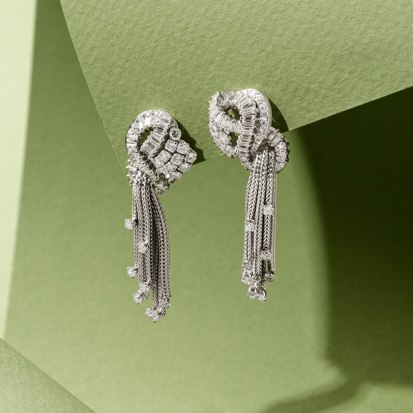 Vintage Diamond Earrings