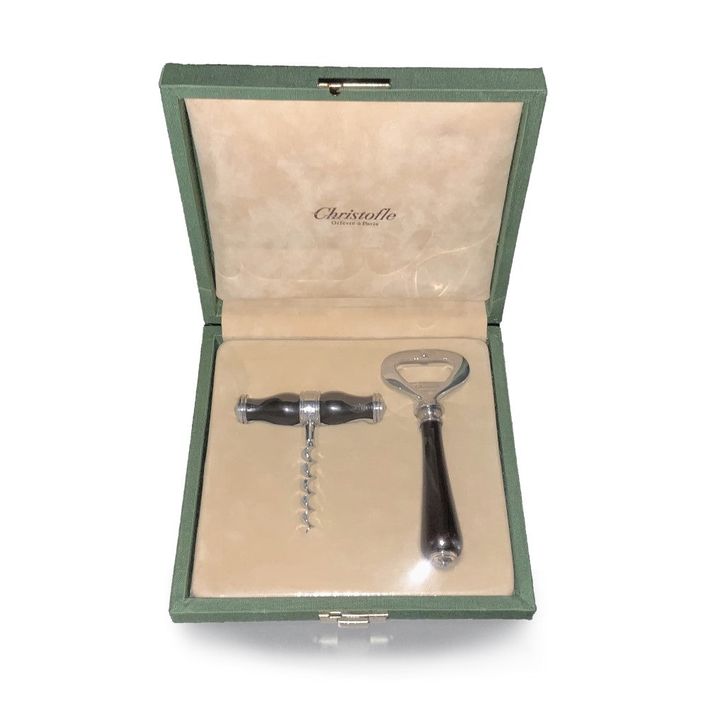Christofle Corkscrew & Bottle Opener Set