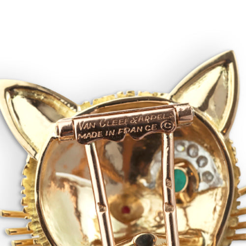 Van Cleef & Arpels Brooch - Chat Malicieux