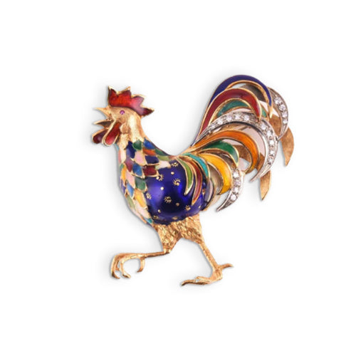 Vintage Cockrell Brooch