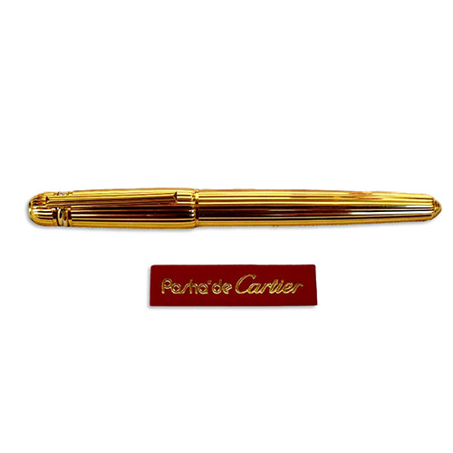 Cartier Pasha Fountain Pen Gold