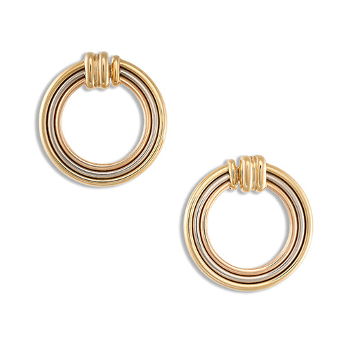 Cartier Trinity Hoop Earrings