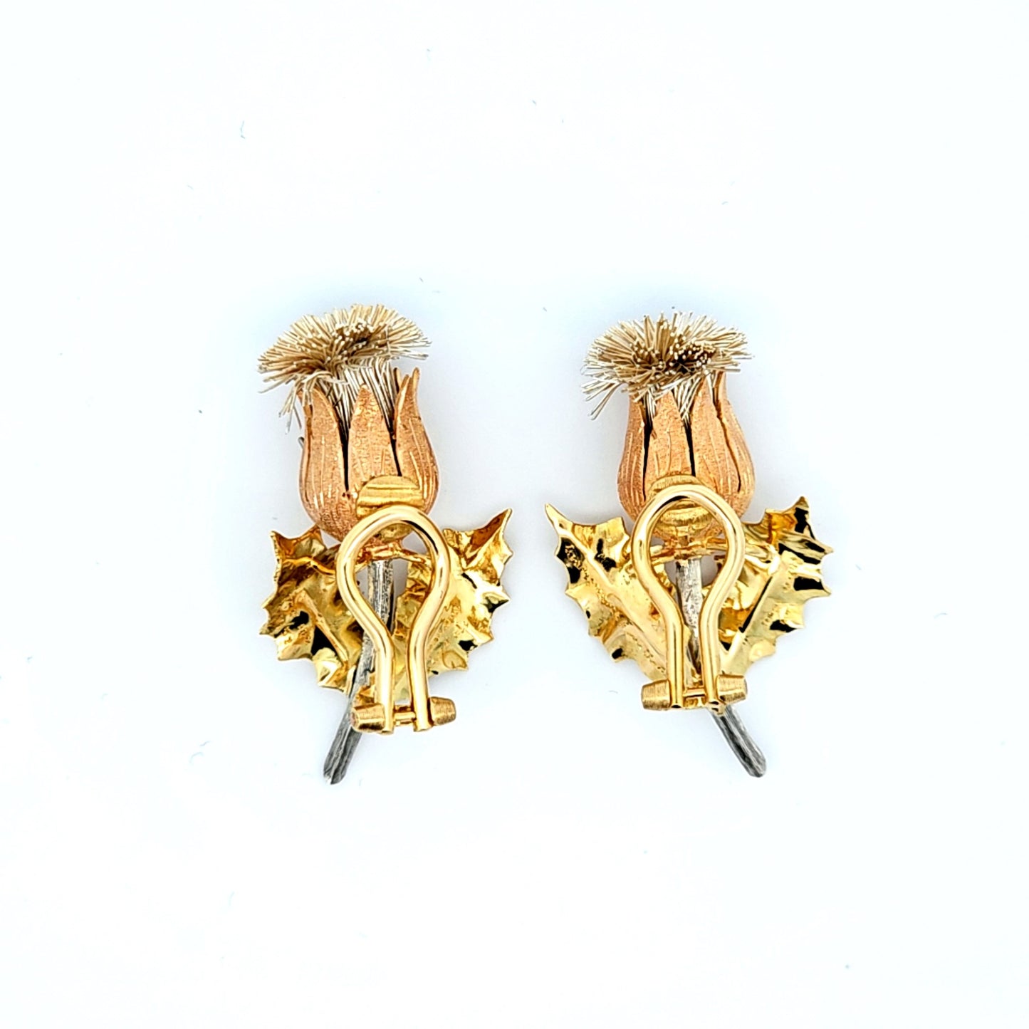 Buccellati Flower Brooch and Earrings