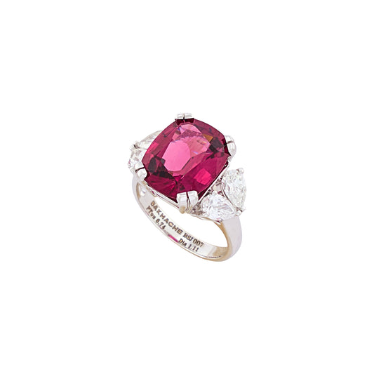 Bakhache Pink Tourmaline Ring