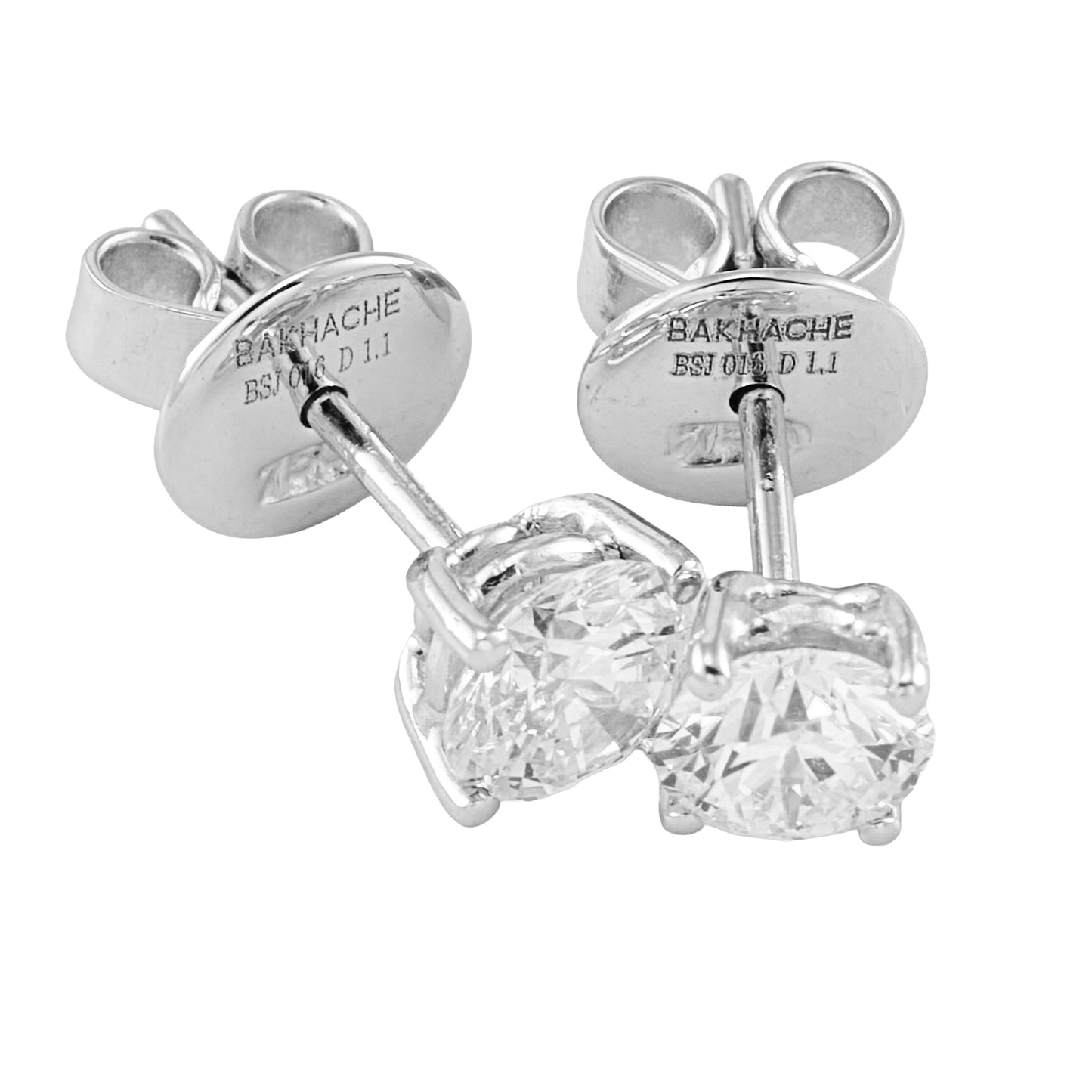 Bakhache Diamond Earrings