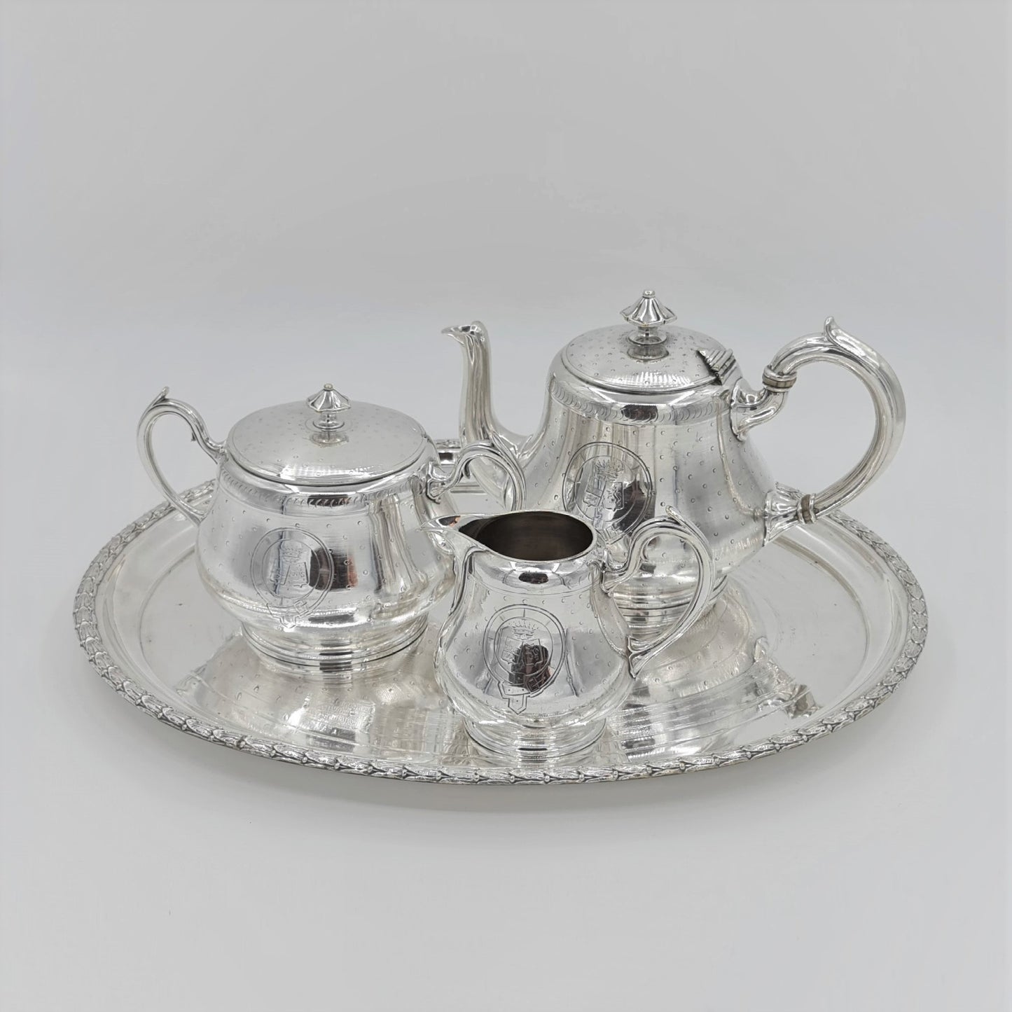 Christofle Antique Tea Service Set