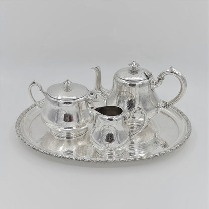 Christofle Antique Tea Service Set