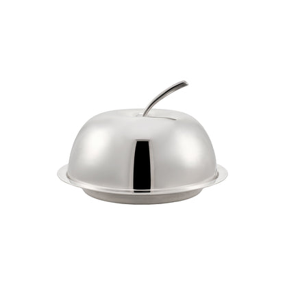 Christofle Apple Shaped Butter Dish